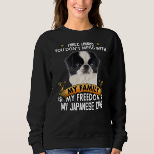 Camiseta Três coisas que você não mama com o Cachorro Japon