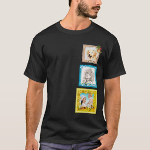 Camiseta Três Colagem de Fotos 