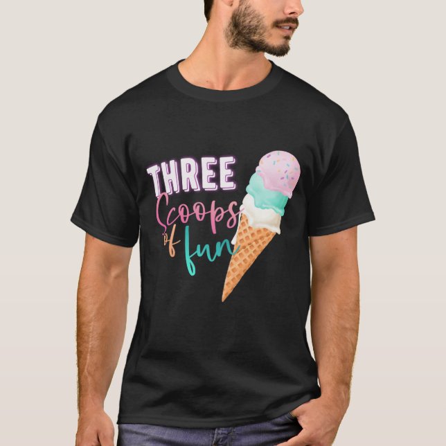 Camiseta Três Colheres de Diversão (Frente)