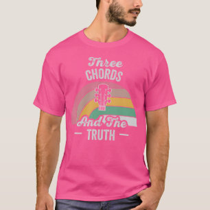 Camiseta Três Cordas E O Violão Acústico Da Verdade