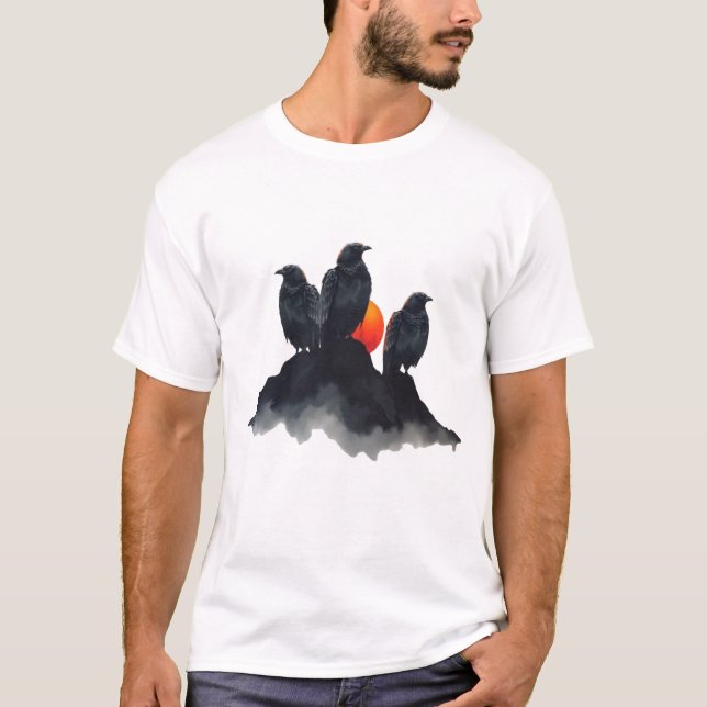 Camiseta Três Corvos (Frente)