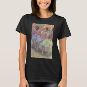 Camiseta Três Dançarinas de Edgar Degas, Arte de Balé Antig