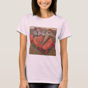 Camiseta Três Dançarinas Russas por Edgar Degas