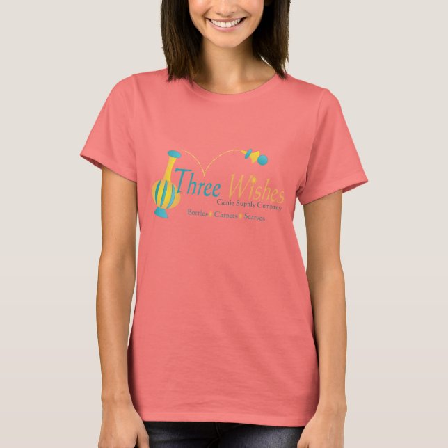 Camiseta Três desejos (Frente)