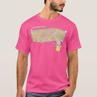 Camiseta Três é o Número Mágico Vintage