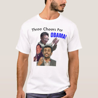 Camiseta Três elogios para Obama