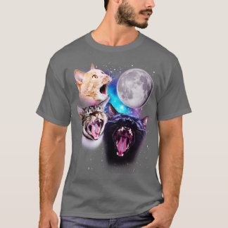 Camiseta Três Gato na Lua