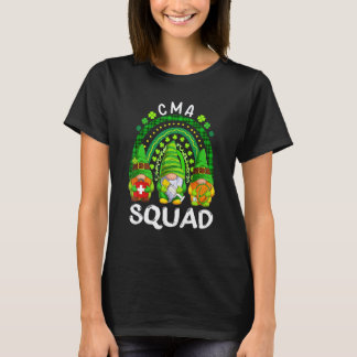 Camiseta Três Gnomies Arco-Íris Cma Esquadrão Enfermeira St