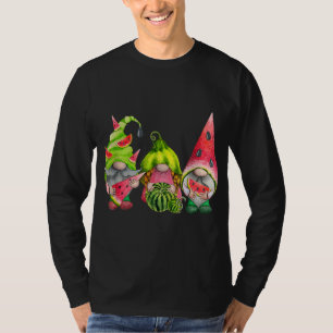 Camiseta Três Gnomos do Jardim Watermelon Tomam Scand Sueco
