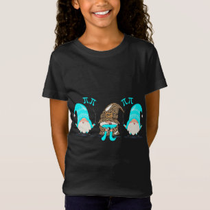 Camiseta Três Gnomos Felizes Pi Day Matemática Amam Profess