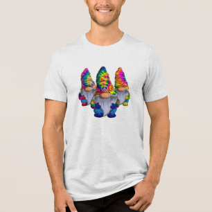 Camiseta Três Gnomos Hippie