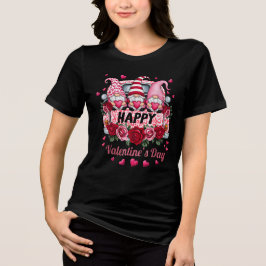 Camiseta Três Gnomos No Dia de os namorados Do Caminhão-Leo