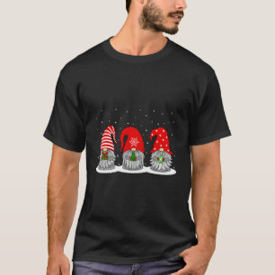 Camiseta Três Gnomos Nórdicos Invernos Elfos Suecos