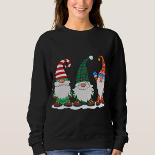 Camiseta Três Gnomos Winter Matching Family Gnomo Christma