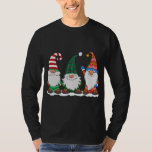 Camiseta Três Gnomos Winter Matching Family Gnomo Christma<br><div class="desc">Três Gnomos da Família Inverno de Combinação Natal</div>