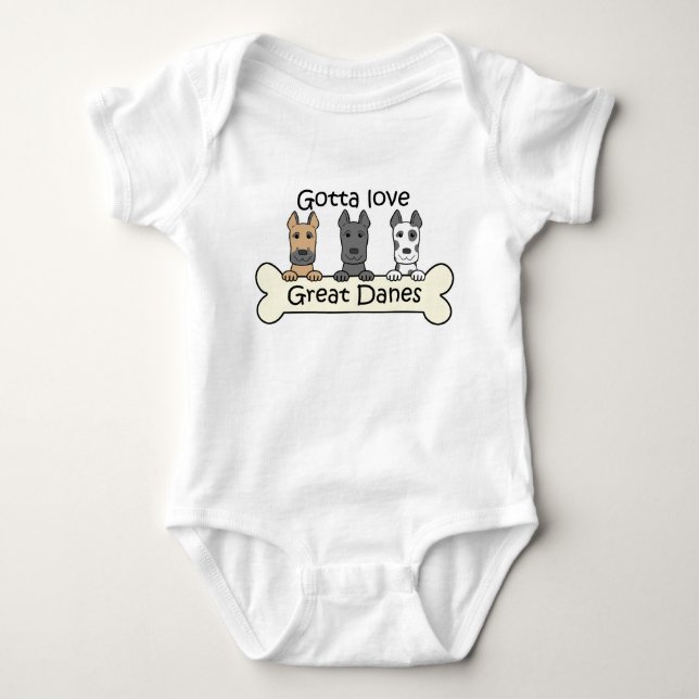 Camiseta Três grandes dinamarqueses (Frente)