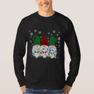 Camiseta Três Homens Gnomos Mulheres Buffalo Xadrez Red Chr