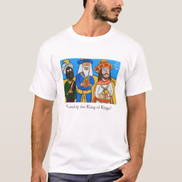 Camiseta Três homens sábios por Joel Anderson - meio adulto