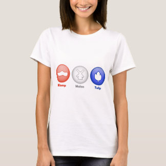Camiseta Três ícones holandeses