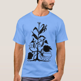 Camiseta Três Irmãs Feijões de Milho e Esquadrão