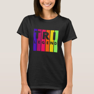 Camiseta Três Legenda - Design de Triathlon Legal