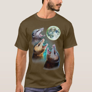 Camiseta Três Lua Opposum Com 3 Somas Possíveis E Morto