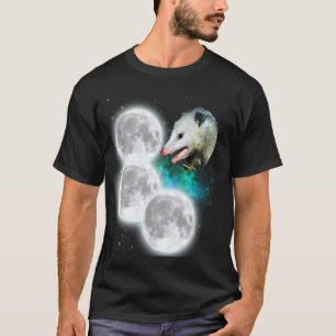 Camiseta Três Luas Ogambm - Meme Possum Maldito Estranho