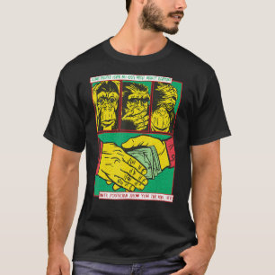 Camiseta Três Macacos Democratas América Política Republica