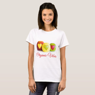 Camiseta Três maçãs