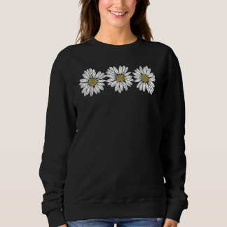 Camiseta Três Margaridas Bonitas Flor Primavera Verão