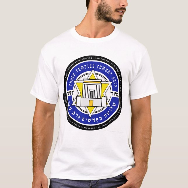 Camiseta Três Modelos Combatem Artes (Frente)