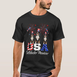 Camiseta Três Montanhas Americanas Entlebucher Montam Ameri