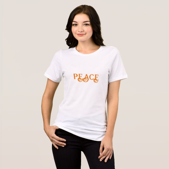 Camiseta Três mulheres da Bella+Canvas (Frente Completa)