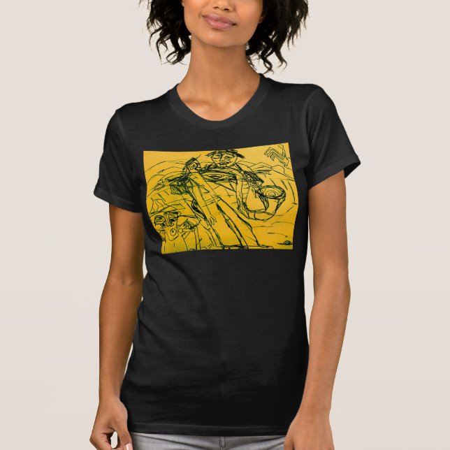 CAMISETA TRÊS MÚSICOS DISTORCIDOS (Frente)