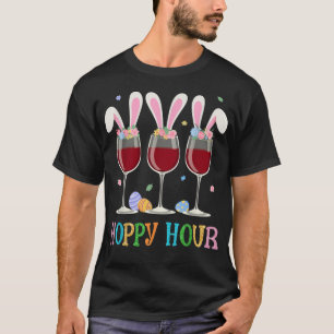 Camiseta Três Óculos de Vinho Páscoa Bebendo Barro
