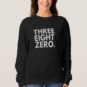 Camiseta TRÊS OITO ZERO Código de Área 380 Columbus OH Ohio