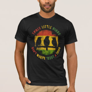 Camiseta Três Passarinhos - Reggae