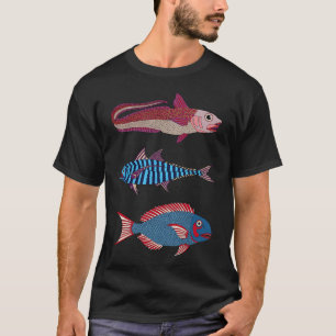 Camiseta três peixes