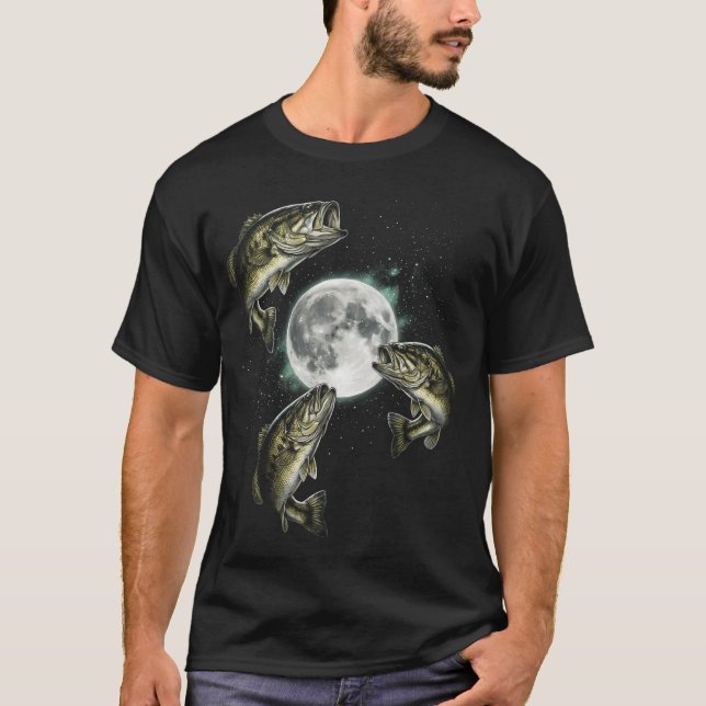 Camiseta Três Peixes Lua de Robalo (Frente)