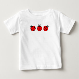 Camiseta Três Pequenos Damybugs - Baby Fine Jersey T Shirt