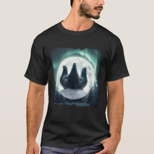 Camiseta Três Pombos À Lua Parody 3 Wolf Mo