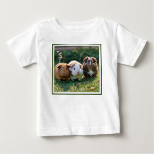Camiseta Três Porcos Bebê-Guiné,