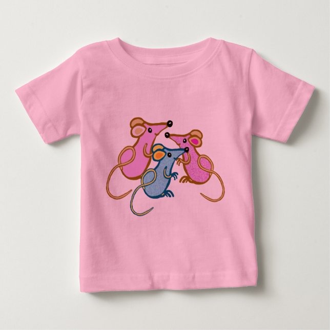 Camiseta Três ratinhos (Frente)