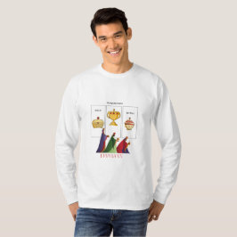 Camiseta Três Reis e seus presentes significativos