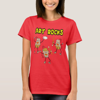 Camiseta Três Rochas de Arte