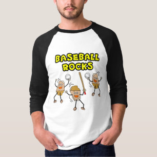 Camiseta Três Rochas de Baseball