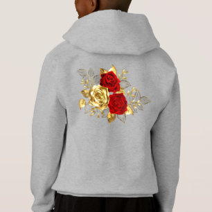 Camiseta Três Rosas de joalharia