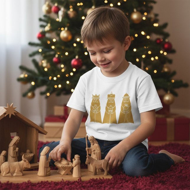 Camiseta Três sábios (Criador carregado)