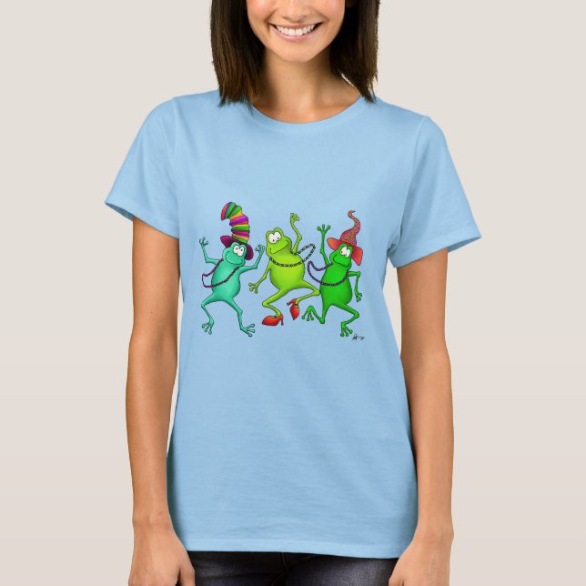 Camiseta Três Sapos dançantes (Frente)