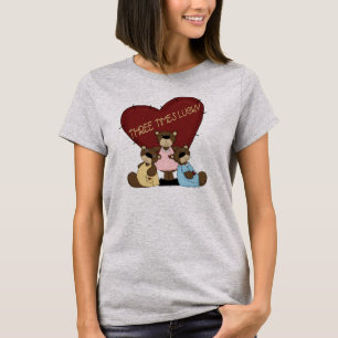 Camiseta Três vezes afortunadas